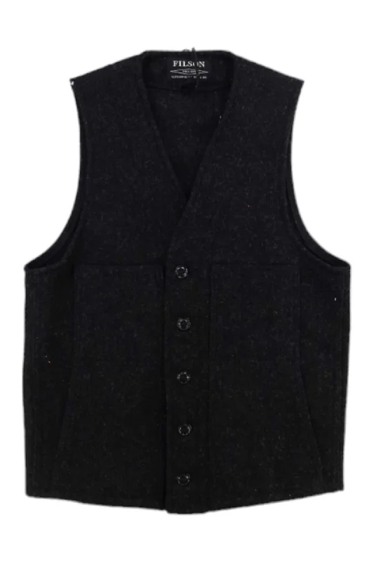 Filson Mens Mackinaw Wool Vest Streetwear Style