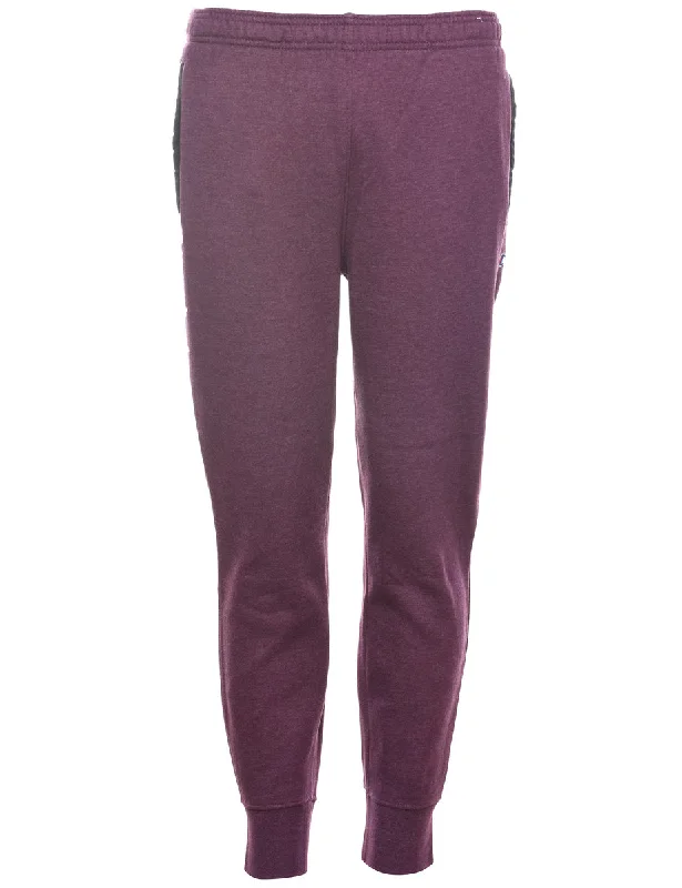 Champion Plum Jogging Bottoms - W30 L28 Cclassic Men's Tweed