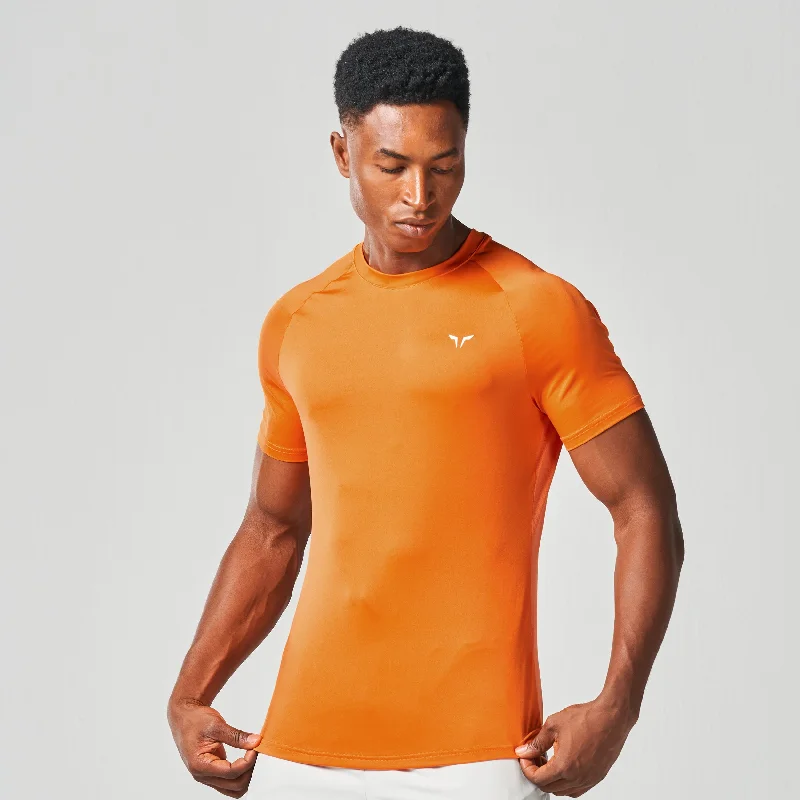 Limitless Razor Tee 2.0 - Persimmon Orange Tailored