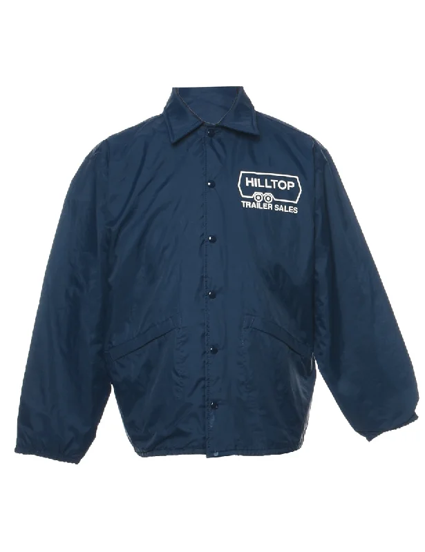 Navy Nylon Jacket - L Dynamic Men's Glow