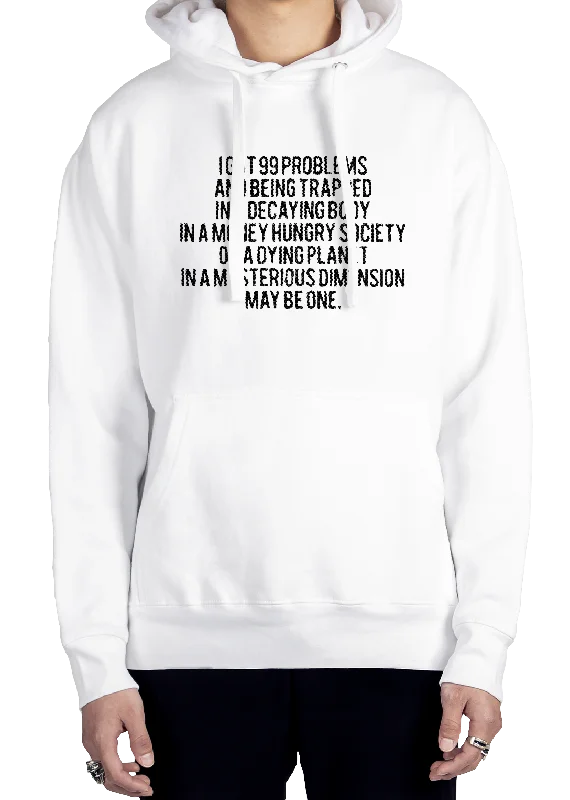 99 Problems Hoodie Tough Men's Tactical