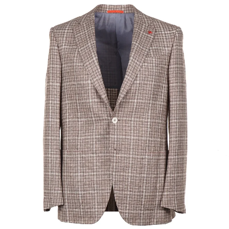 Isaia 'Sanita' Wool and Silk Sport Coat Traditional Men's Country