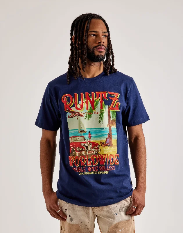 Runtz Wide Rollers Tee Elegant Men's Cashmere