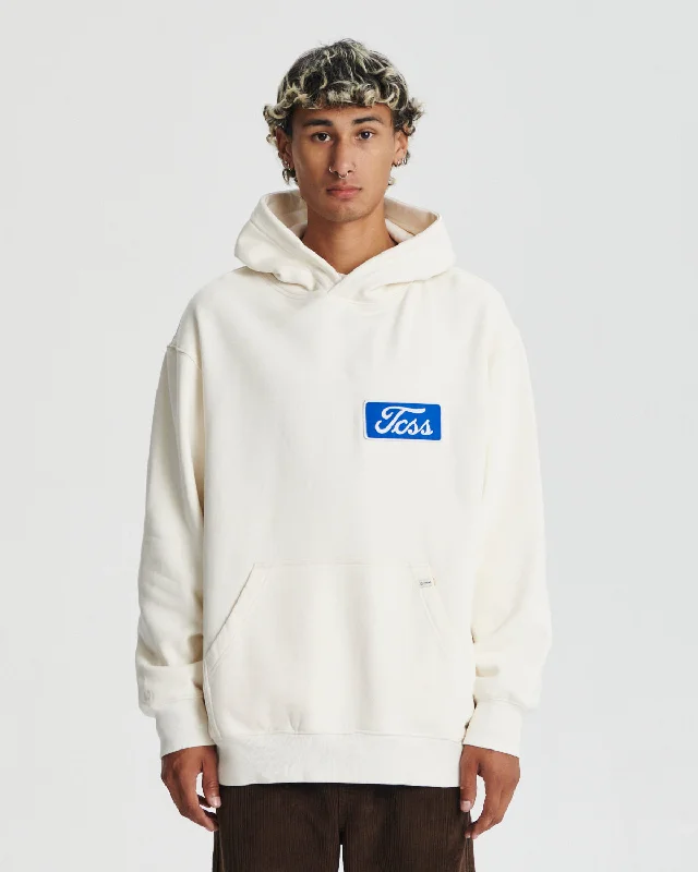 Fjord Hoodie - Vintage White Youthful Men's Pop