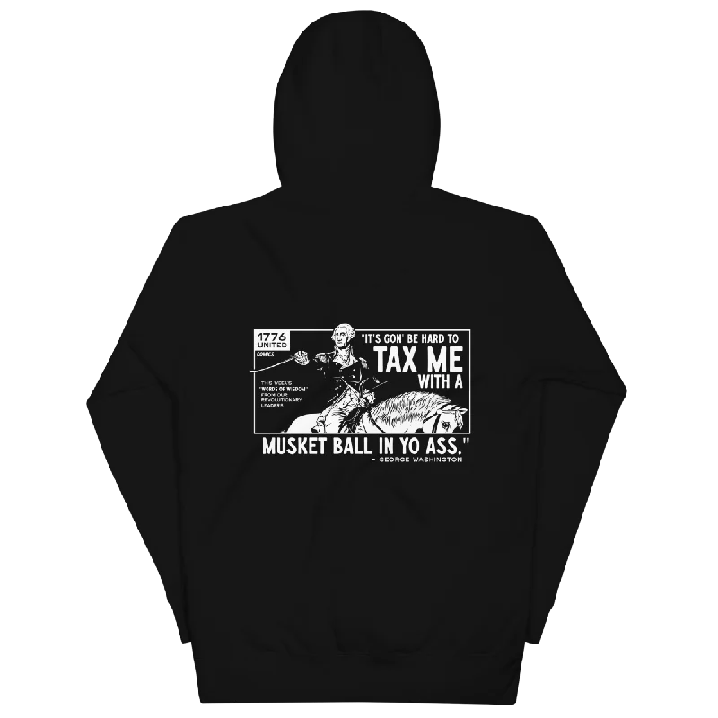 Musket Balls Hoodie Monochromatic Office Style