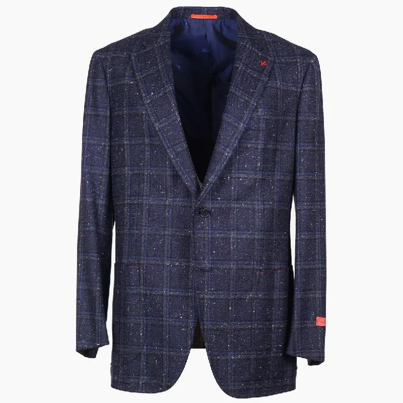 Isaia Slim-Fit Cashmere Sport Coat Vintage Men's 1970S Disco