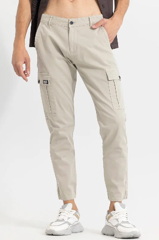 Steggi Cream Cargo Pant Tough Men's Military