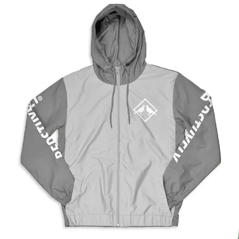 2.0 Windbreaker Hoodies(Gray) Earthy Men's Hemp