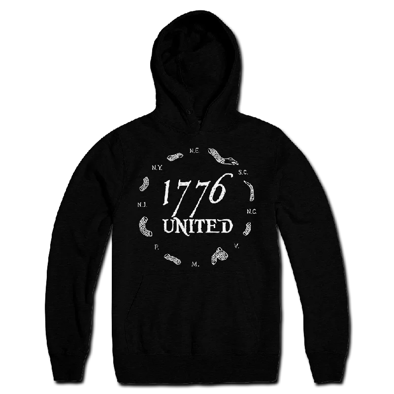 1776 United Segmented Snake Hoodie Polished Men's Satin