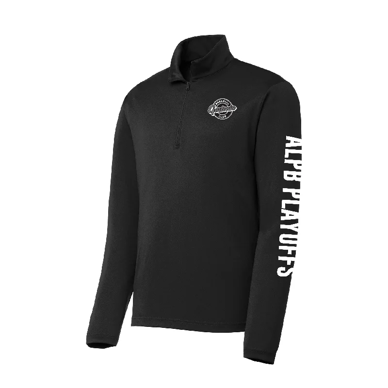 Gastonia Baseball Club 1/4 Zip Playoffs Lightweight Performance Pullover Casual Men's Loose