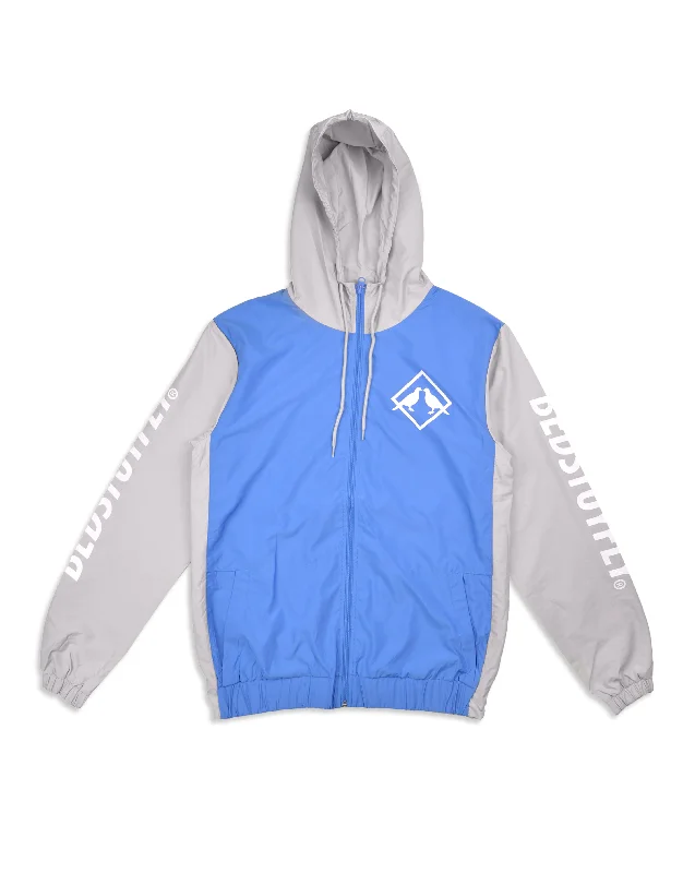 2.0 Windbreaker Hoodies(Blue/Gray) Refined Men's European