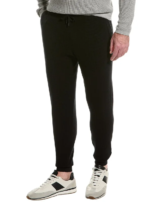 NAADAM Waffle Cashmere-Blend Jogger Pant Confident Men's High