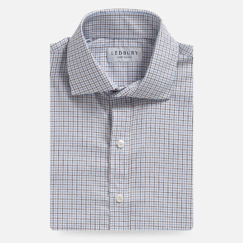 The Brown Keel Performance Twill Custom Shirt Dynamic Men's Glow