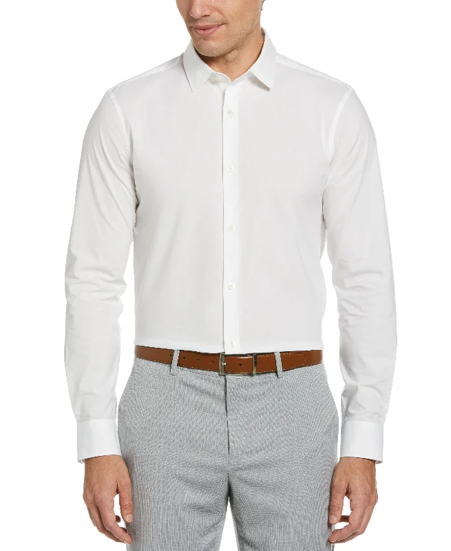 Luxury Cotton Poplin Dress Shirt Laid