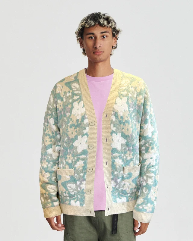 Astro Cardigan - Ecru Monochromatic All