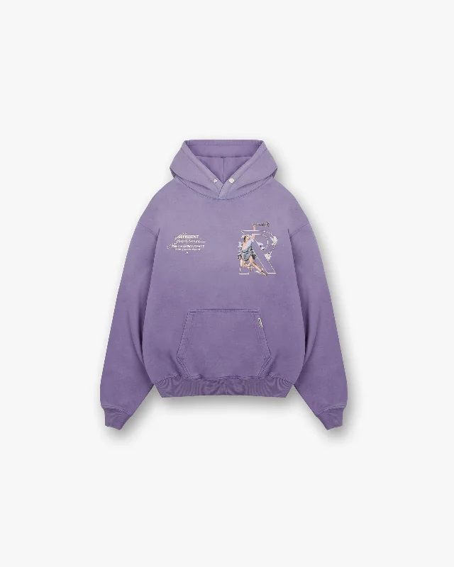 Hermes Hoodie - Purple Vacation