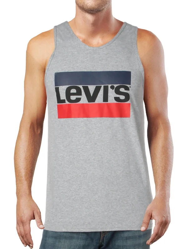 Mens Fitness Running Tank Top Laid