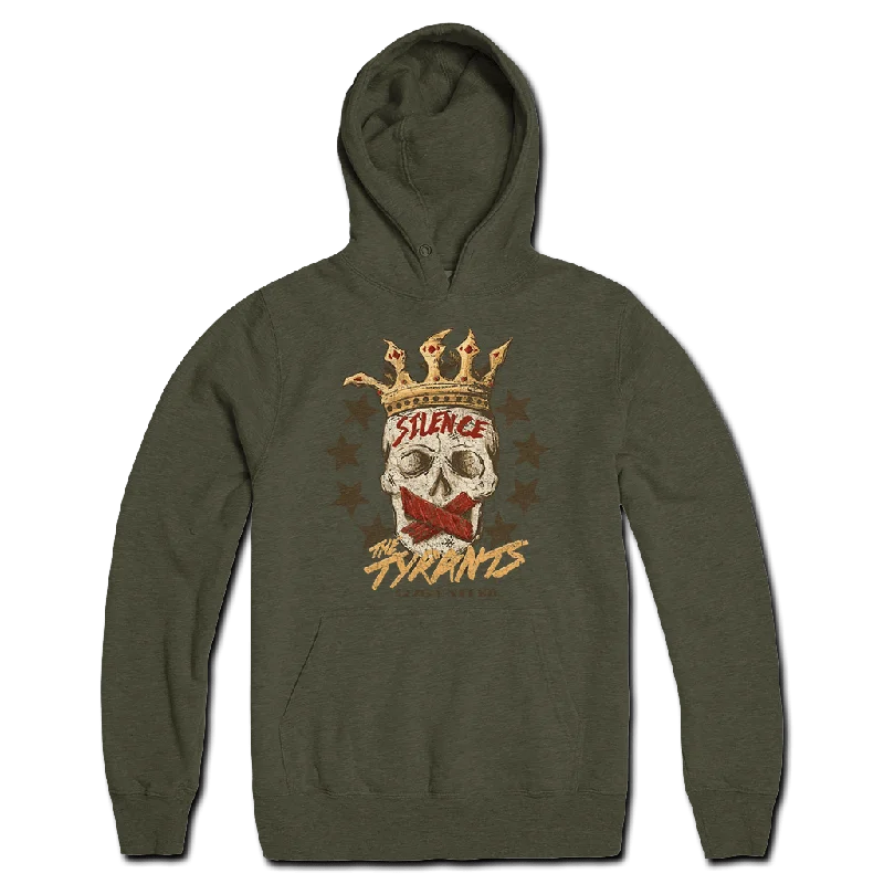 Silence The Tyrants Hoodie Casual Men's Short