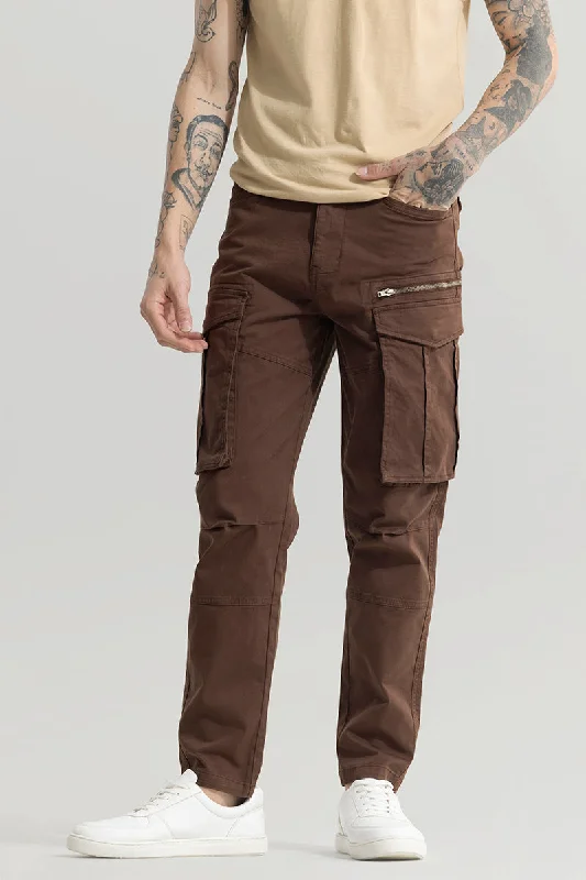 Outlander Brown Cargo Pant Hip Men's Urban