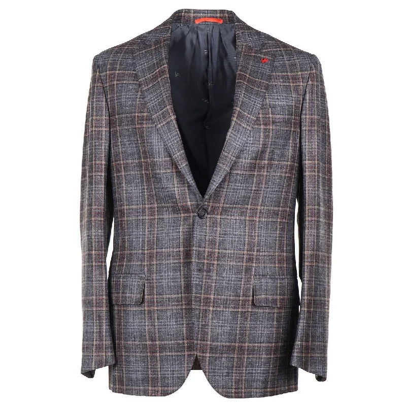 Isaia Wool-Cashmere-Silk Sport Coat Traditional Men's Country