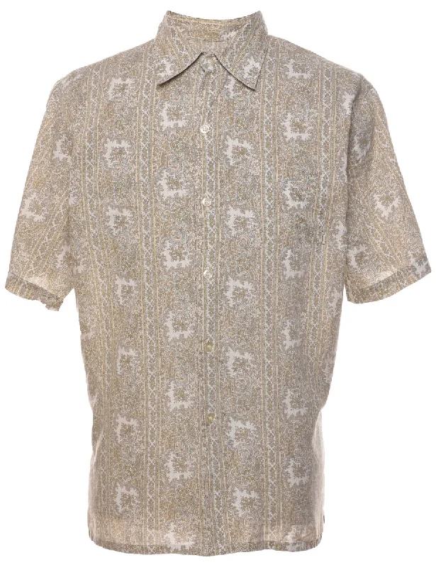 Floral Shirt - L Cool Men's Skate