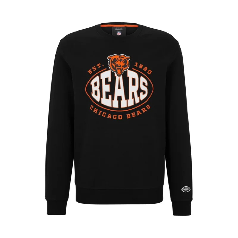 BOSS x NFL cotton-blend sweatshirt with collaborative branding Traditional Men's Country