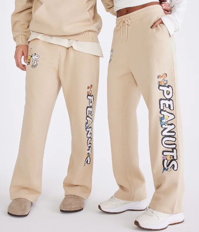 Aeropostale Peanuts | Aéropostale Group Gathering Straight Leg Sweatpants Artistic Men's Hand