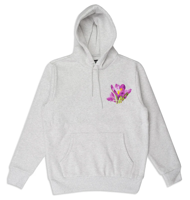 Give’m Flowers Hoodie  (Gray) Sharp Men's Italian