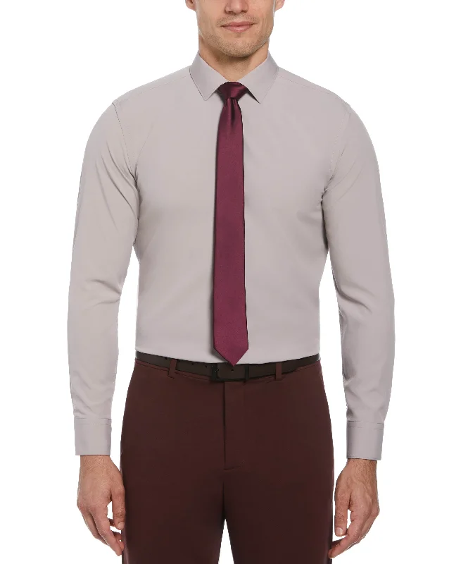 Slim Fit Total Stretch Performance Dress Shirt Laid