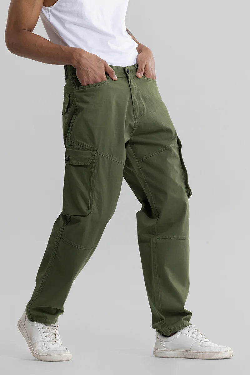 Allos Olive Cargo pant Artistic Men's Avant