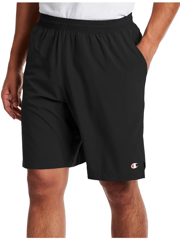 Mens Logo Fitness Shorts Trendy Men's Oversized