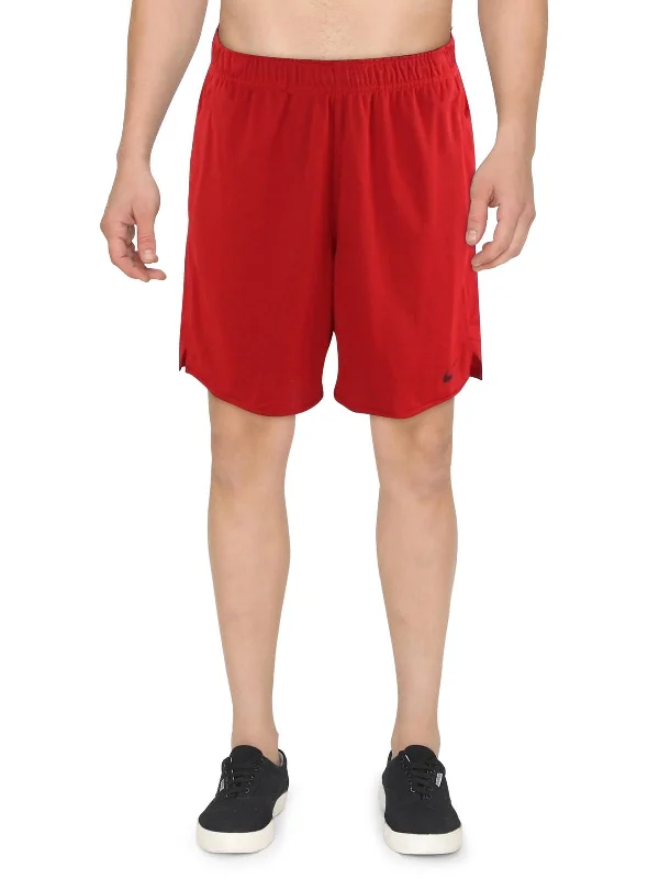 Mens Fitness Workout Shorts Sleek Men's Contemporary 