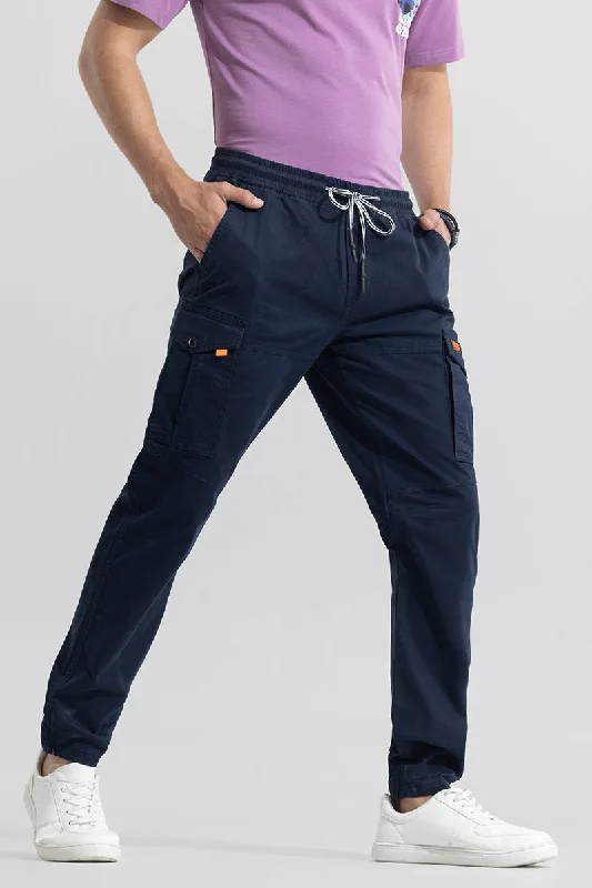 TrailBlaze Navy Cargo Pant Bold Men's Animal