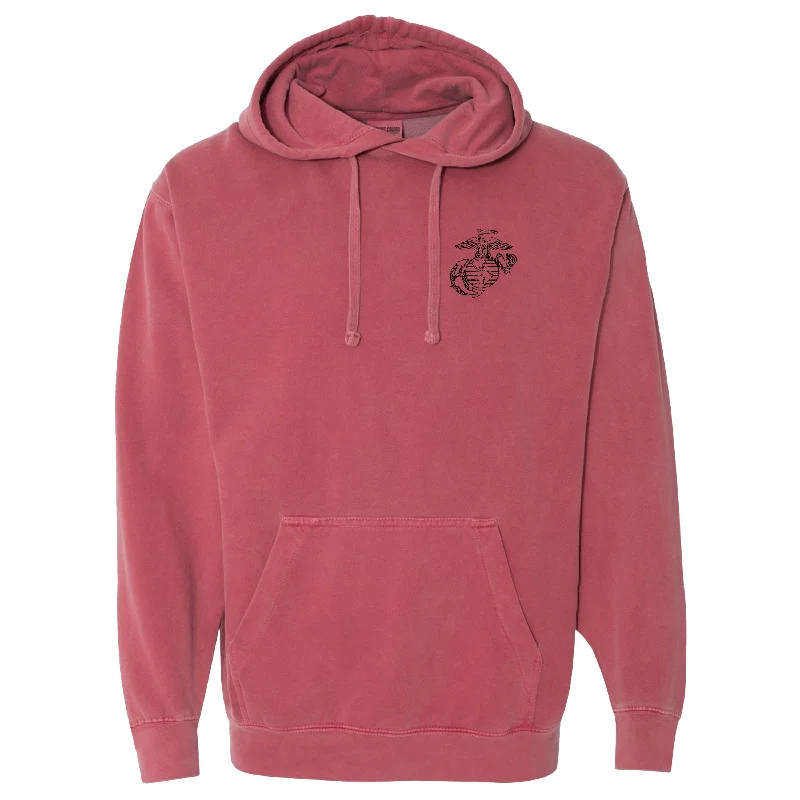 Comfort Colors EGA Crimson Hoodie (Captain's Special) Traditional Men's Country