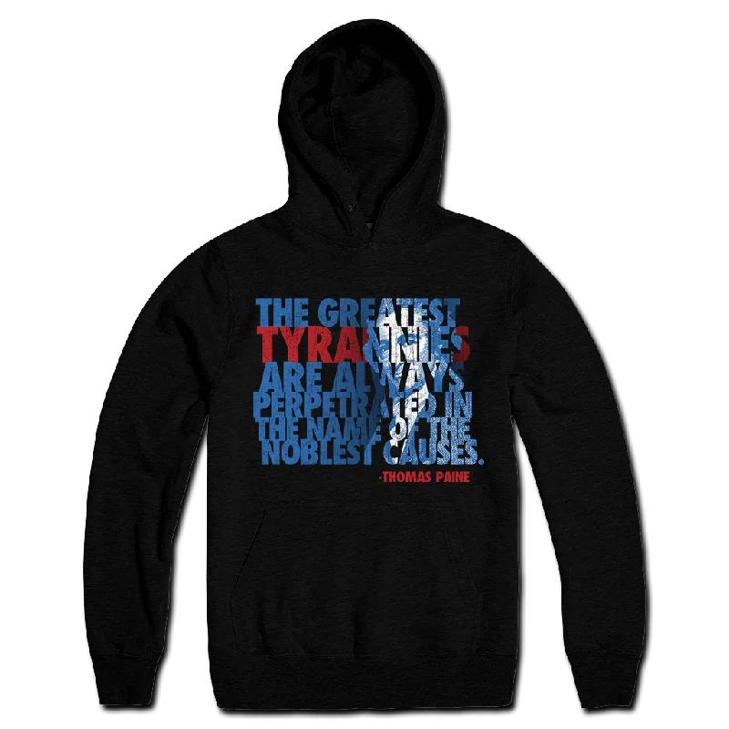 The Greatest Tyrannies Hoodie Cozy Men's Sherpa