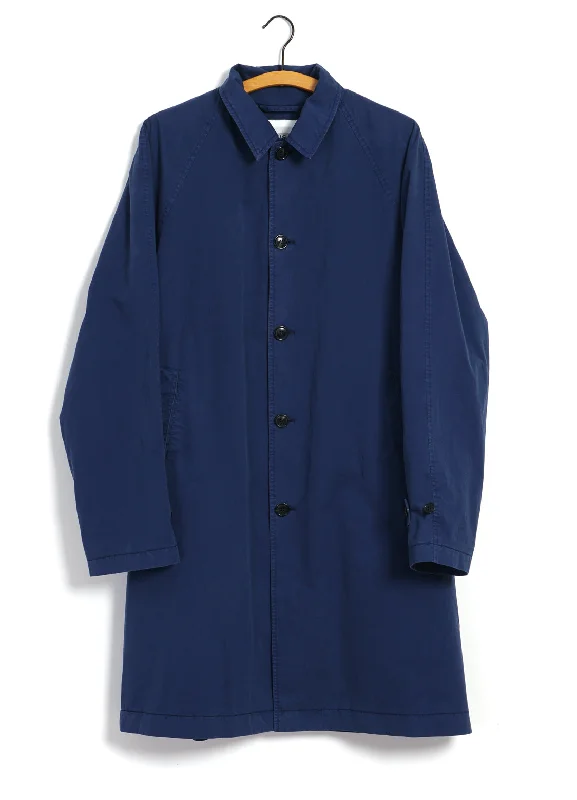 MORITZ | Long Windbreaker Coat | Work Blue Adventure