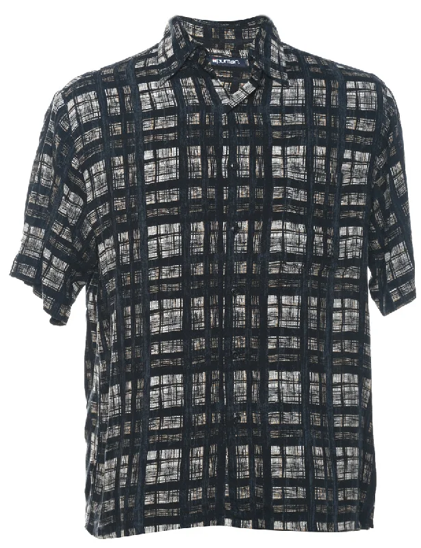 1990s Puritan Checked Shirt - L Modern Men's 