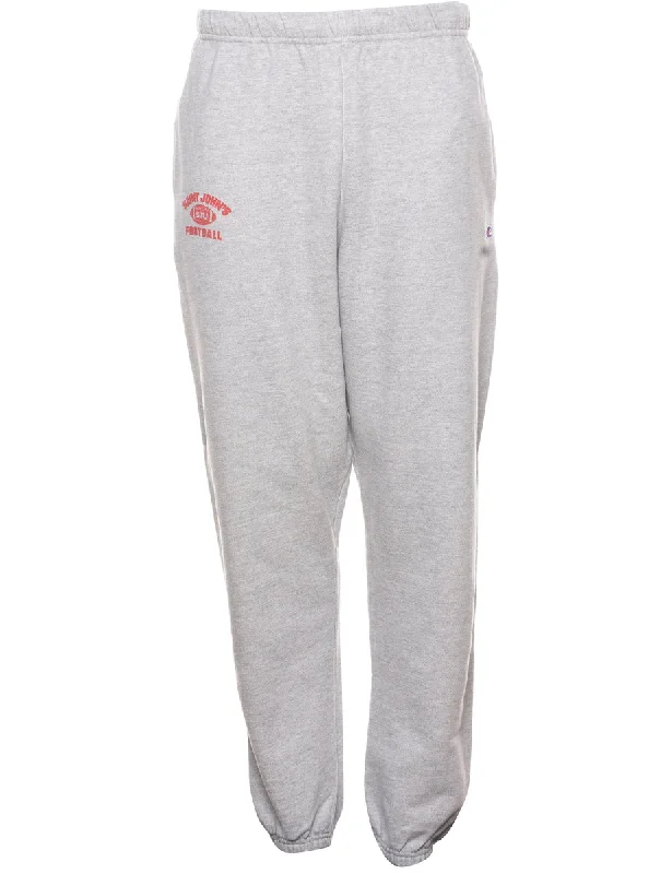 Saint John's Football Champion Reverse Weave Jogging Bottoms - W34 L29 Tailored