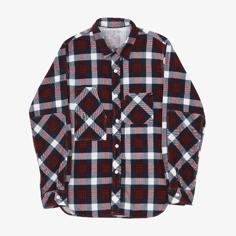 Flannel Work Shirt Bold Men's Animal