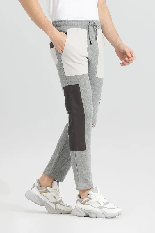 Cut & Sew Grey Jogger Organic