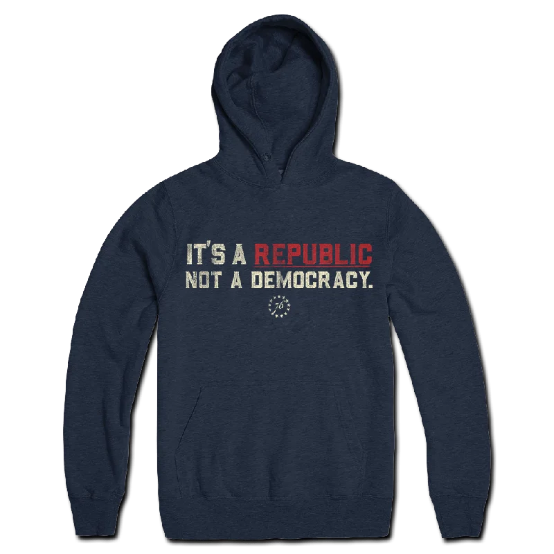 It's A Republic Hoodie Trendy Men's Bucket