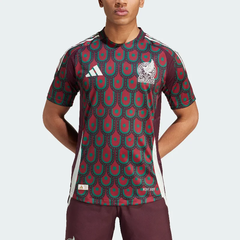 Men's adidas Mexico 2024 Home Authentic Jersey Rugged Men's Outdoor 