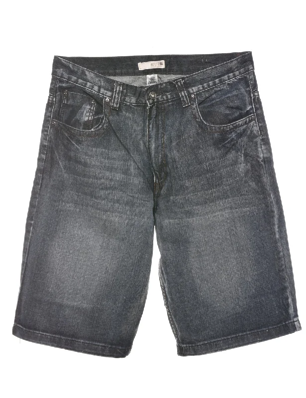 Indigo Denim Shorts - W36 L13 Tough Men's Tactical