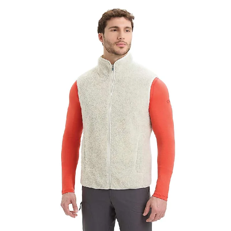 Icebreaker Men's RealFleece High Pile Vest Sharp Men's Italian