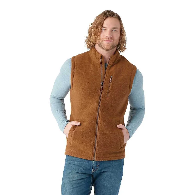 Smartwool Mens Hudson Trail Fleece Vest Modern Men's 