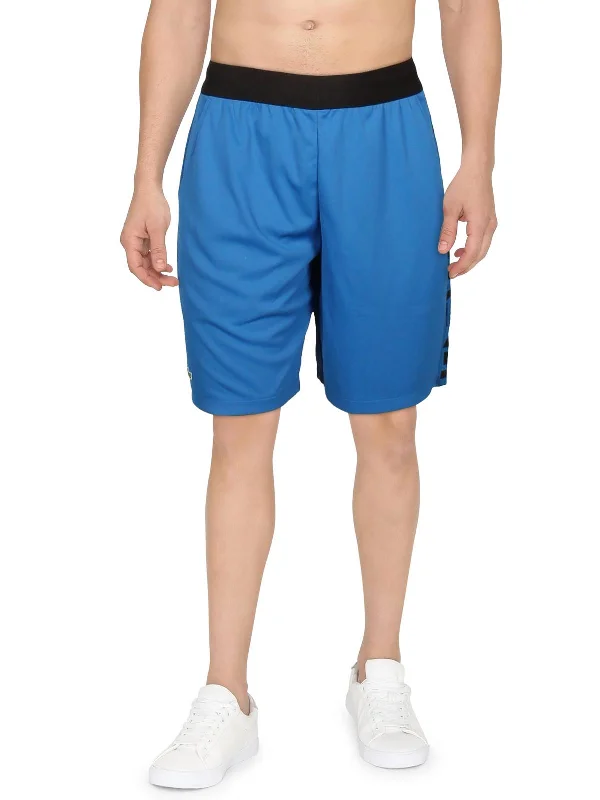 Mens Tennis Mesh Shorts Tough Men's Military