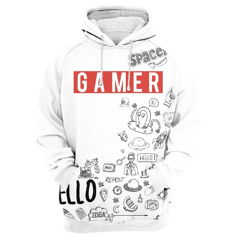 Gamer Be Like Hoodie Stylish Men's Neon