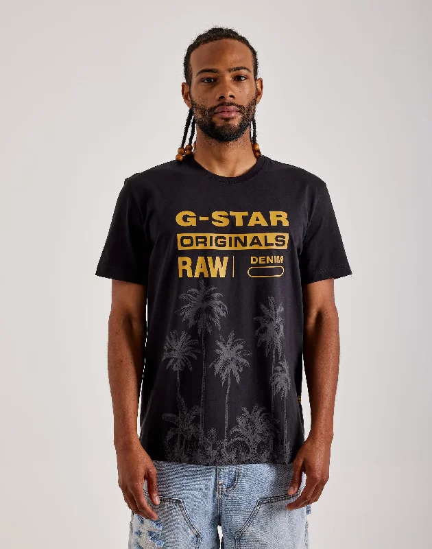 G-Star Palm Originals Tee Traditional Men's Wool