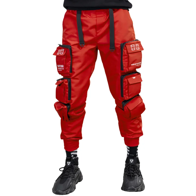 CG-Type 08R(U) Red Cargo Pants Refined Men's Velvet