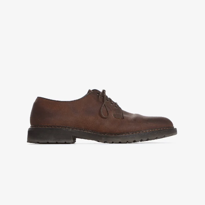 Rustic Leather Derby Shoes Hip Men's Urban